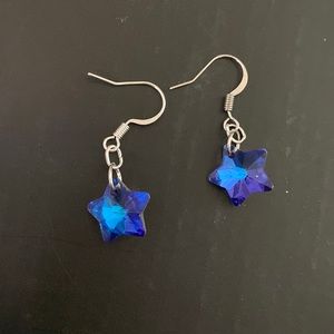Suncatcher star earrings